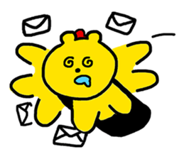 Postal bear sticker #8010264