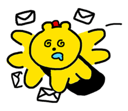 Postal bear sticker #8010264