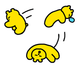 Postal bear sticker #8010265