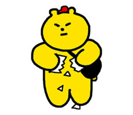 Postal bear sticker #8010269