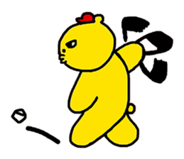 Postal bear sticker #8010272