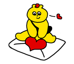 Postal bear sticker #8010279