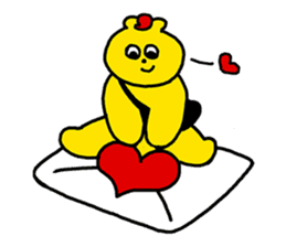 Postal bear sticker #8010279