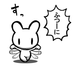 Combination rabbit sticker #8010695