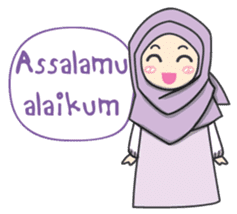 Aleena cute hijab sticker #8010724