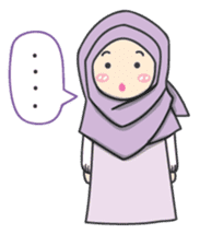 Aleena cute hijab sticker #8010725