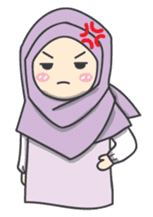 Aleena cute hijab sticker #8010728