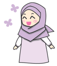 Aleena cute hijab sticker #8010730