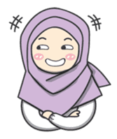 Aleena cute hijab sticker #8010732