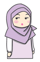 Aleena cute hijab sticker #8010734