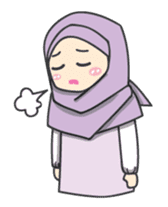 Aleena cute hijab sticker #8010736