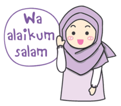 Aleena cute hijab sticker #8010740