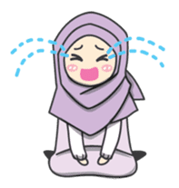 Aleena cute hijab sticker #8010742