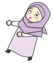 Aleena cute hijab sticker #8010744