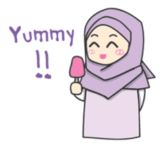 Aleena cute hijab sticker #8010745