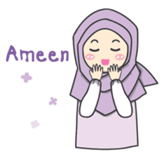 Aleena cute hijab sticker #8010752