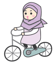 Aleena cute hijab sticker #8010755