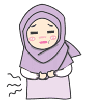 Aleena cute hijab sticker #8010756