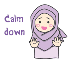 Aleena cute hijab sticker #8010758