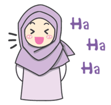 Aleena cute hijab sticker #8010759