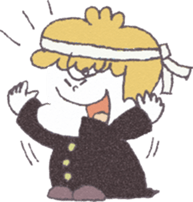 Daily life of Matthew sticker #8010843