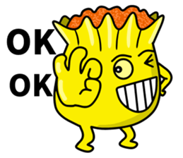 funny Hong Kong style Dim-Sum sticker #8012051
