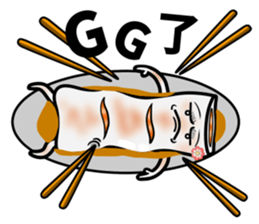 funny Hong Kong style Dim-Sum sticker #8012076