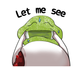 Ms. Red Bean Mochi sticker #8012085