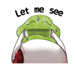 Ms. Red Bean Mochi sticker #8012085