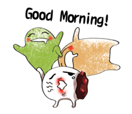 Ms. Red Bean Mochi sticker #8012091