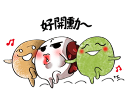Ms. Red Bean Mochi sticker #8012092