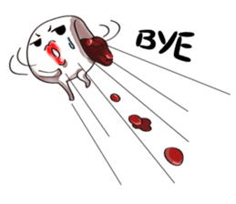 Ms. Red Bean Mochi sticker #8012100