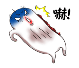 Ms. Red Bean Mochi sticker #8012108