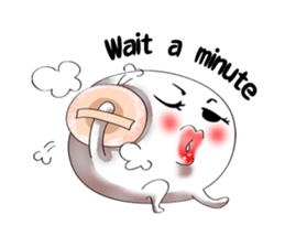 Ms. Red Bean Mochi sticker #8012109