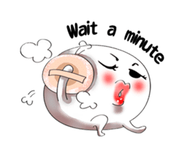 Ms. Red Bean Mochi sticker #8012109