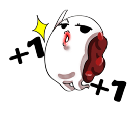 Ms. Red Bean Mochi sticker #8012110