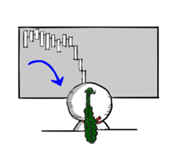 Of stock kabu sticker #8012599