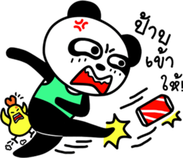 Panda & Chicken Friends Forever sticker #8012743