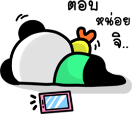 Panda & Chicken Friends Forever sticker #8012744