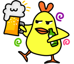 Panda & Chicken Friends Forever sticker #8012746