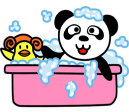 Panda & Chicken Friends Forever sticker #8012759