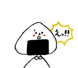 Rice ball feelings sticker #8013177