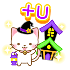 White&pink colored Cat7 -Taiwan- sticker #8013806