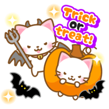 White&pink colored Cat7 -Taiwan- sticker #8013810