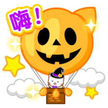 White&pink colored Cat7 -Taiwan- sticker #8013815