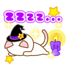 White&pink colored Cat7 -Taiwan- sticker #8013821