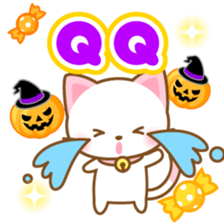 White&pink colored Cat7 -Taiwan- sticker #8013825