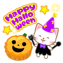 White&pink colored Cat7 -Taiwan- sticker #8013833