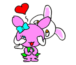 Bunny Larry and Piki sticker #8014004