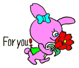 Bunny Larry and Piki sticker #8014030